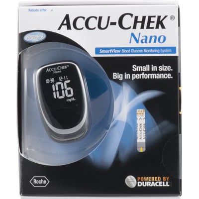 Accu Chek - Accu Chek, Accu-Chek Nano - Blood Glucose Monitoring System,  SmartView, Shop