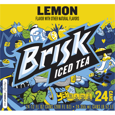 Lipton Brisk Lemon Iced Tea - 1 l
