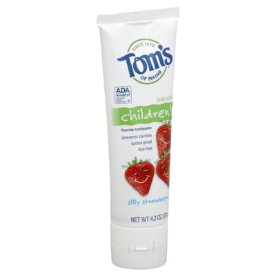 Toms Of Maine Fluorides Toothpaste