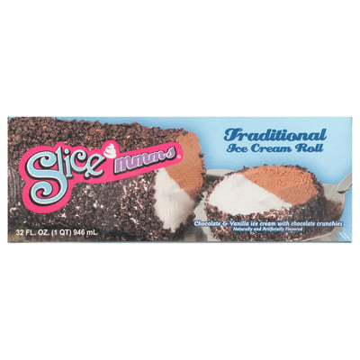 Carvel Slice Mmms Ice Cream Roll, 32 fl oz - Kroger