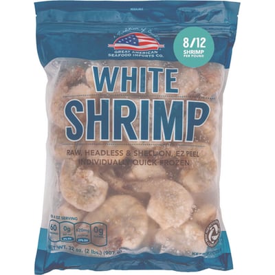 Charleston Seafood Jumbo Shrimp, 64-Ounce Box