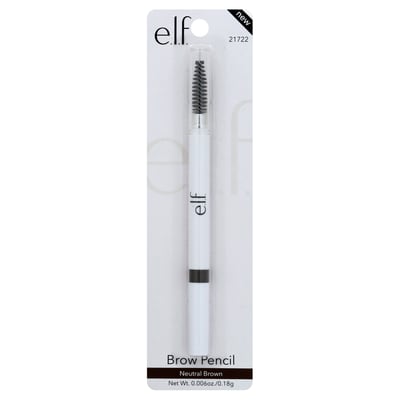 ELF - ELF, Brow Pencil, Neutral Brown (0.006 oz) | Shop | Super 1 Foods