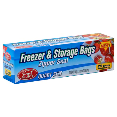 Complete Home Freezer Bag Quart