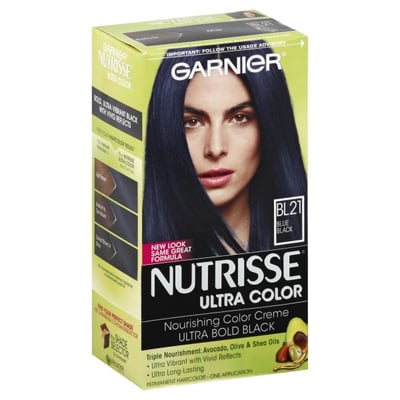 Nutrisse - Nutrisse, Ultra Color - Permanent Haircolor, Blue Black BL21 |  Shop | Weis Markets