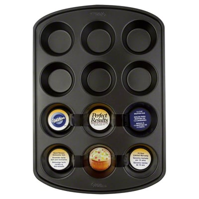 Wilton Perfect Results Muffin Pan, 12 Cup