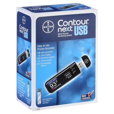 Contour - Contour, Next - Blood Glucose Monitoring System, USB, Shop