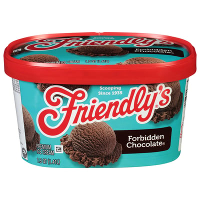 Friendly's - Friendly's, Forbidden Chocolate Ice Cream (1.5 qt