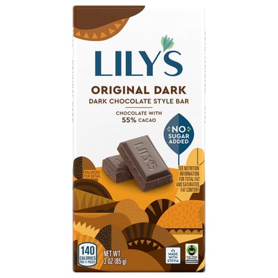 Lily's - Lily's, Bar, Dark Chocolate, Original Dark (3 oz) | Shop