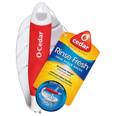 O-Cedar® Rinse Fresh® Scrub Brush, Vileda Professional-FHP