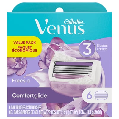 Gillette Venus Disposable Razors For Women, Venus Sensitive Womens Razors,  6 Count