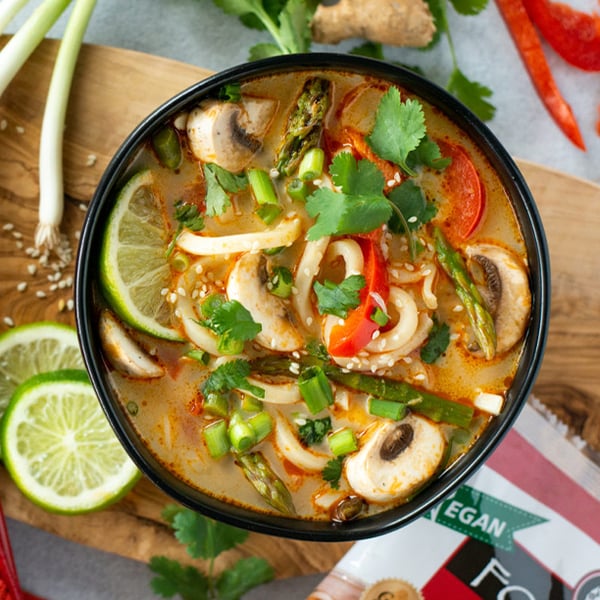 Coconut Lime Thai Noodle Soup with Fortune Udon Noodles | Recipes ...