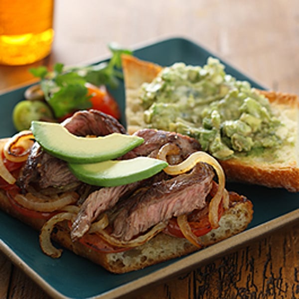Grilled Flank Steak Sandwich Recipe 