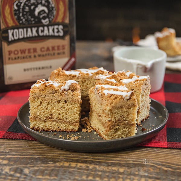 Cinnamon Coffee Cake with Kodiak Cakes, Recipes
