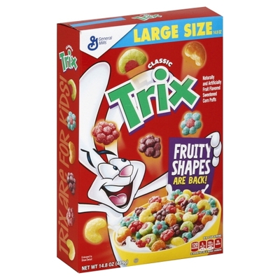 Trix - Trix, Puffs, Corn, Sweetened, Classic, Large Size (14.8 oz ...