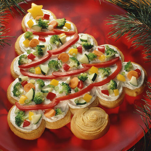 Tree-Shaped Crescent Veggie Appetizers | Recipes | WinCo Foods