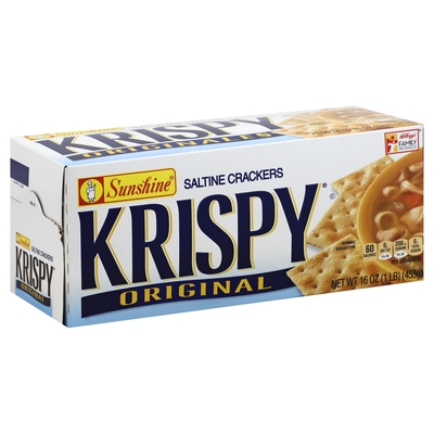 krispy saltines nutrition