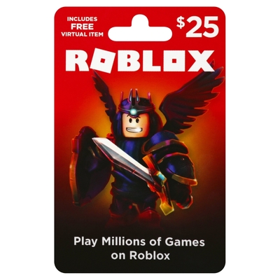 Roblox Roblox Gift Card 25 Shop Weis Markets - does roblox save credit card info