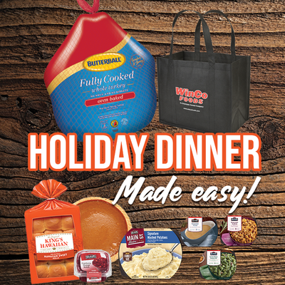 - Thanksgiving Dinner (1 meal) | Order Online | WinCo Foods