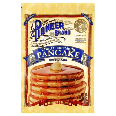 Pioneer - Pioneer, Pancake and Waffle Mix, Complete Buttermilk (6 oz ...