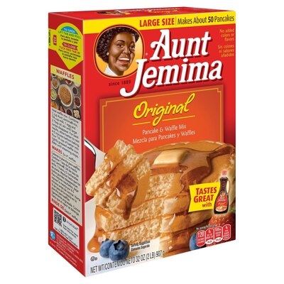 mix original pancake aunt jemima waffle baking lb