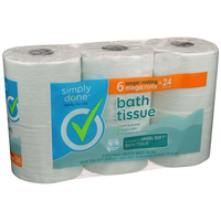 Simply Done - Simply Done, Bath Tissue Mega Rolls (6 rol) | Shop ...