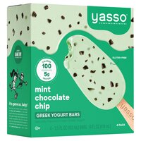 yasso mint chocolate chip frozen greek yogurt bars costco