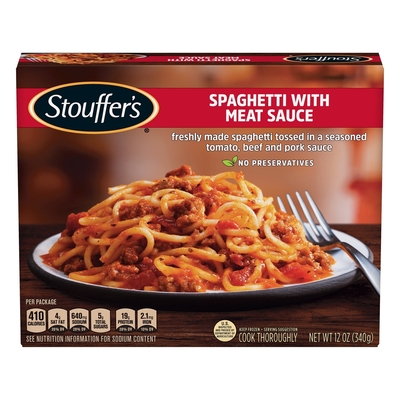 Stouffer's - Stouffer's, Spaghetti with Meat Sauce (12 oz) | Shop