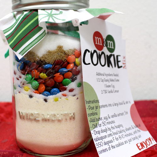 M&M Cookie Mix in a Jar | Recipes | WinCo Foods
